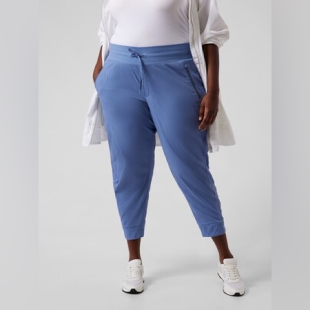 Athleta Trekkie North Jogger Blue Size 26 NWT Brand New